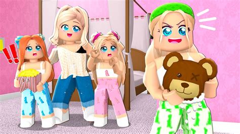 My Mom Invited My Bully To A Sleepover In Brookhaven Roblox Brookhaven Rp Youtube