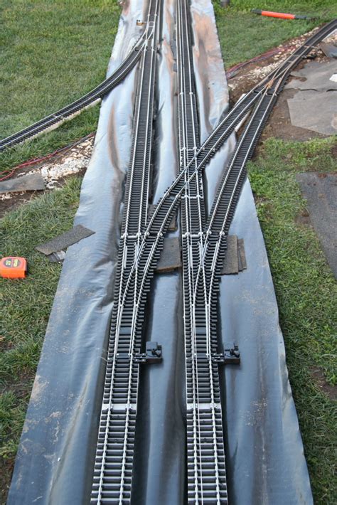 Double Crossover Track And Layout G Scale Train