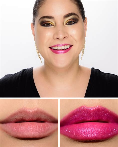 Pat Mcgrath Club Kiss And Fuchsia Perfect Blitztrance Lipstick Reviews And Swatches