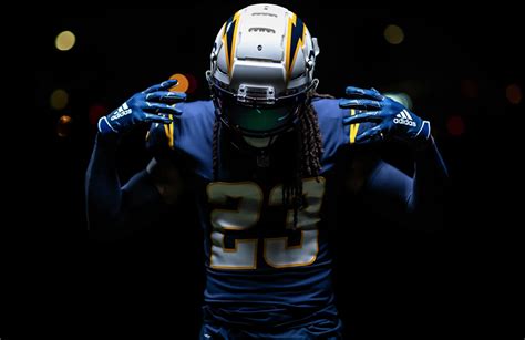 Los Angeles Chargers To Debut Navy Blue Color Rush Uniform Sportslogos Net News