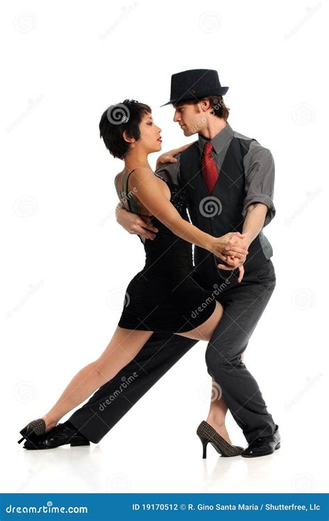 Couple Dancing Tango Stock Photo Image Of Tango Isolated 19170512