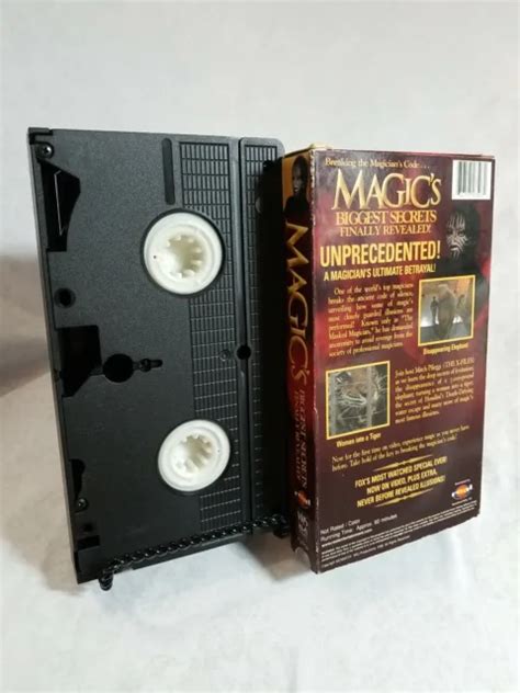 MAGICS BIGGEST SECRETS Finally Revealed VHS S Tricks Illusions