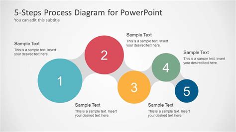 Step Horizontal Curved Process Diagram For Powerpoi Vrogue Co