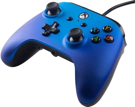 Powera Xbox One Enhanced Wired Controller Sapphire Fade Ab 4299