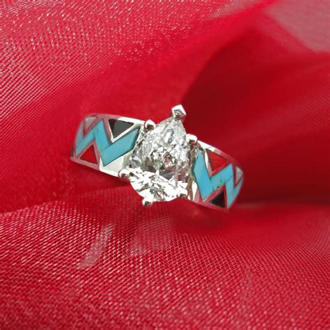 A Southwestern Twist On An Engagement Ring We Used Colors From Our