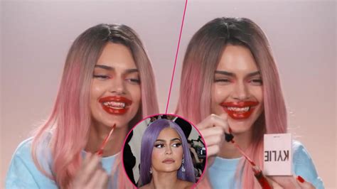 Kendall Jenner Mocks Kylie’s Lips In ‘kuwtk’ Finale Video
