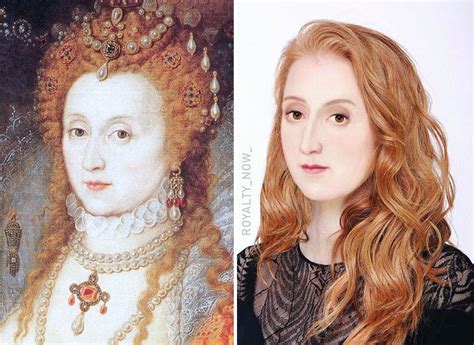 Queen Elizabeth I Fascinating Post About What People Of History Would Look Like Today Makes