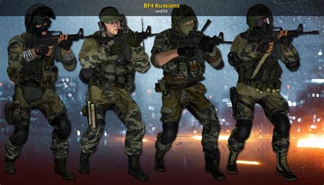 Bf4 Russians Counter Strike Source Skin Mods