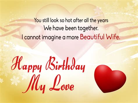 Wife Birthday Card Happy Birthday Wishes Memes Sms And Greeting Ecard