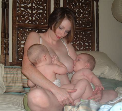Hot Mom Breastfeeding