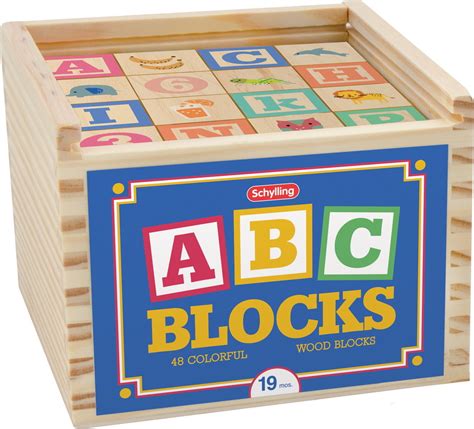 Alphabet Blocks 48 Pcs Toy Sense
