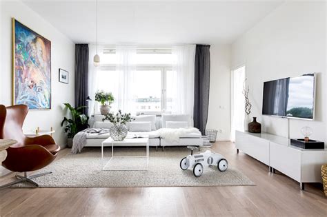 Lägenhet Scandinavian Living Room Stockholm By Svensk