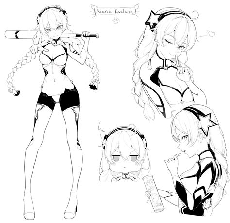 Kiana Kaslana Kiana Kaslana White Comet Honkai Series Honkai Impact 3rd Absurdres