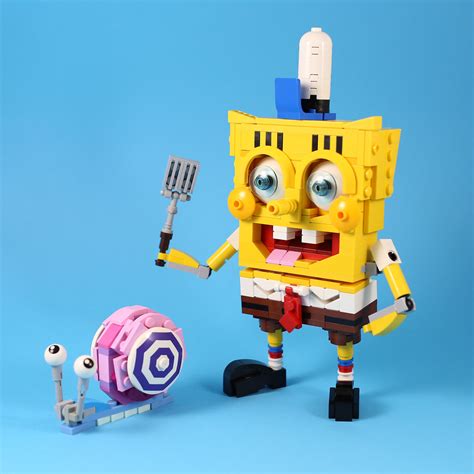 Spongebob And Gary Lego 7 Flickr
