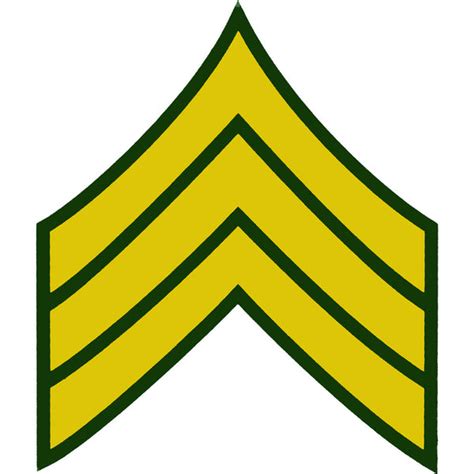 Army Enlisted Rank Decal Usamm