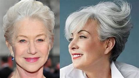 30 Amazing Short Hairstyles For Older Women Over 60 And New Hair Colors 2019