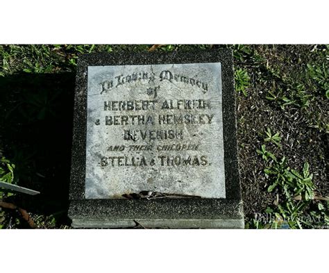 Herbert Alfred Devenish 1861 1936 Find A Grave Memorial
