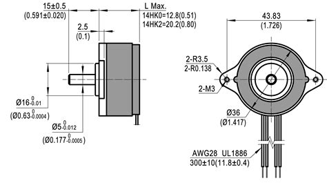 Nema 14 Smooth Hybrid Stepper Motors Moons