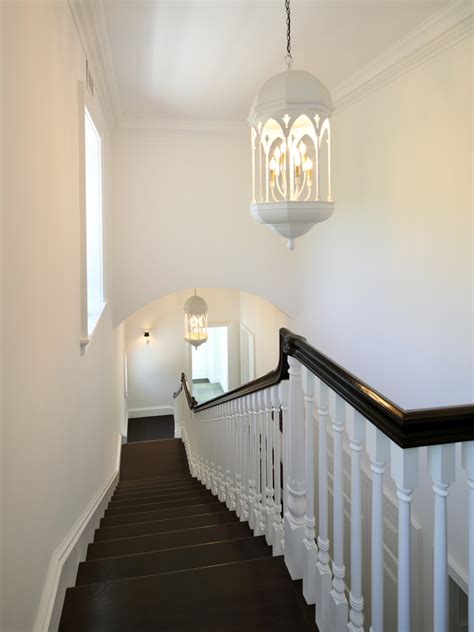Photo 11 of 18 in this historic melbourne home hides a. Classic Georgian Home - Traditional - Staircase - Los ...