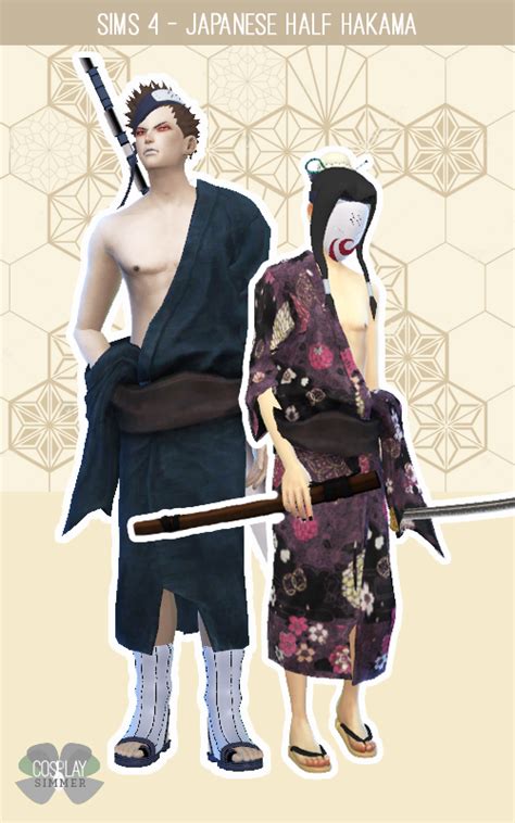 Geisha Kimono Costume For The Sims 4 By Cosplay Simmer Sims 4 Butler