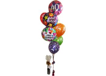 Helium Balloons Perth | Birthday balloons, party balloons, balloon bouquets with wine| Balloons ...