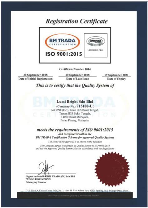 Iso 90012015 Proof Load Test Certificate Pallet Truck