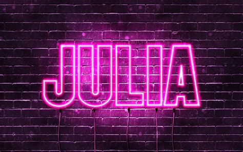 Julia Name Wallpaper