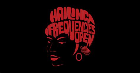 Uhura Hailing Frequencies Open Star Trek Original Series Red Star