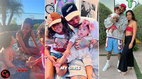 Chris Brown S Daughter Royalty Brown With Her Little Sister Lovely Symphani Brown Youtube