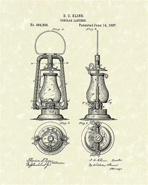 lantern 1887 patent art drawing by prior art design fine art america