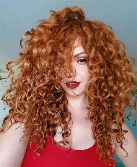red curly hair yeah curlyhairwithbangs curly hair styles red curly hair curly hair styles
