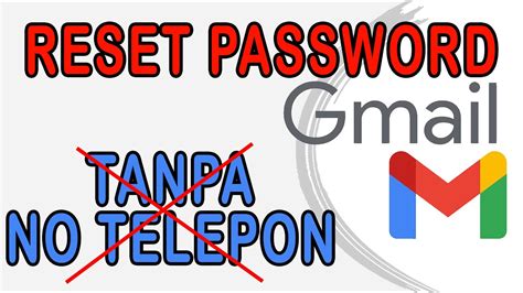 Cara Mengatasi Lupa Password Gmail Menggunakan Email Pemulihan