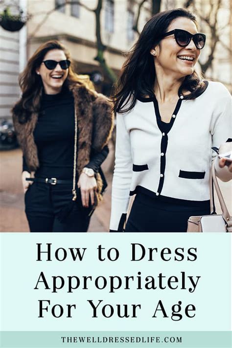 How To Dress Appropriately For Your Age