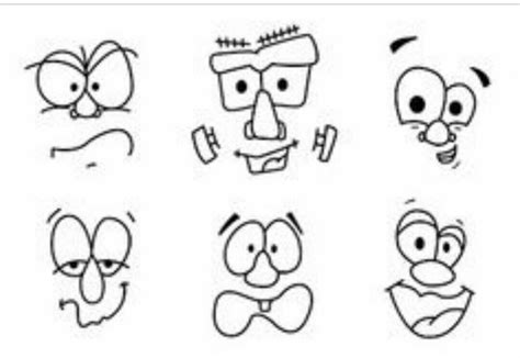 Funny Face Drawings Funny Faces Easy Drawings Silly Faces Ghost