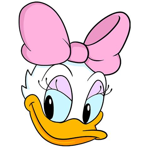 How To Draw Daisy Duck Really Easy Drawing Tutorial