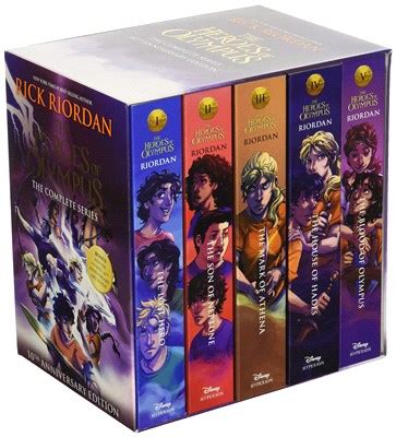 The Heroes Of Olympus Paperback Boxed Set Th Anniversary Edition
