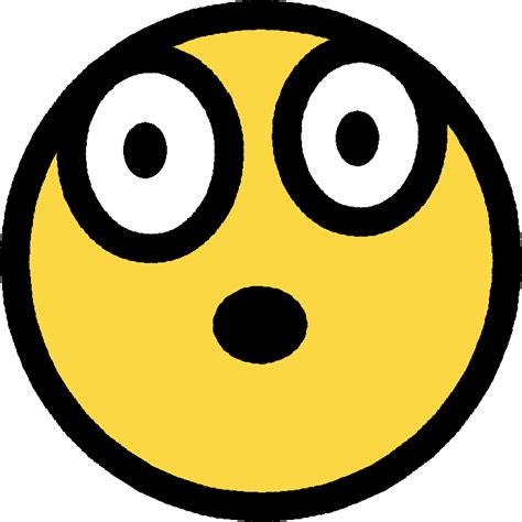 Shocked Smiley Faces Clipart Best
