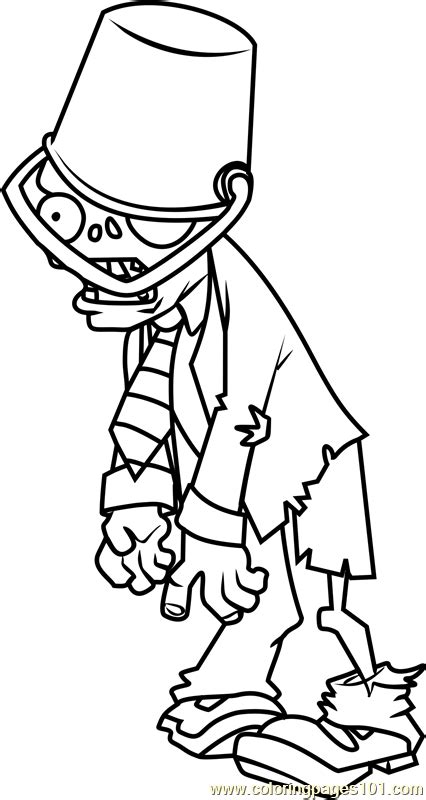 Cartoon Zombie Coloring Pages At Getdrawings Free Download