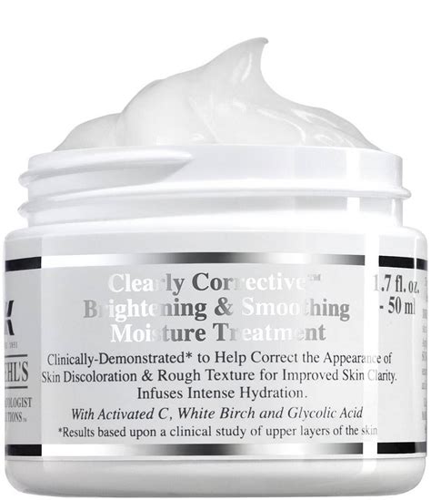 kiehl s since 1851 clearly corrective brightening and smoothing moisture treatment dillard s
