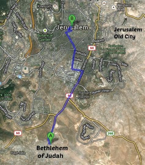 Bethlehem Israel Bethlehem Of Galilee And Bethlehem Of Judah