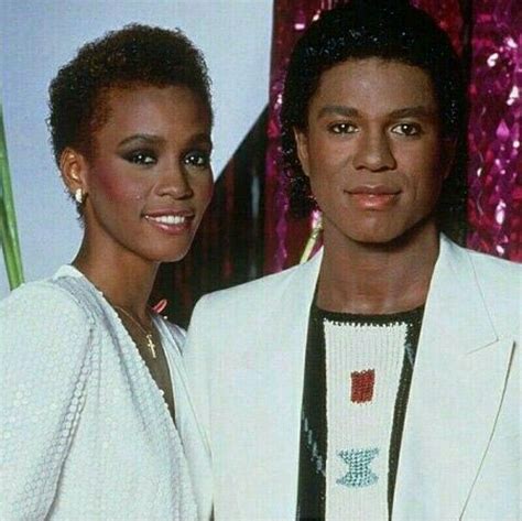 Whitney Houston And Jermaine Jackson Beverly Hills Whitney Houston