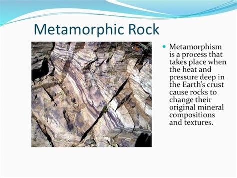 Random Facts About Metamorphic Rocks