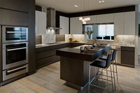 Modern Condo Kitchen with Wood Block and Granite Island | HGTV