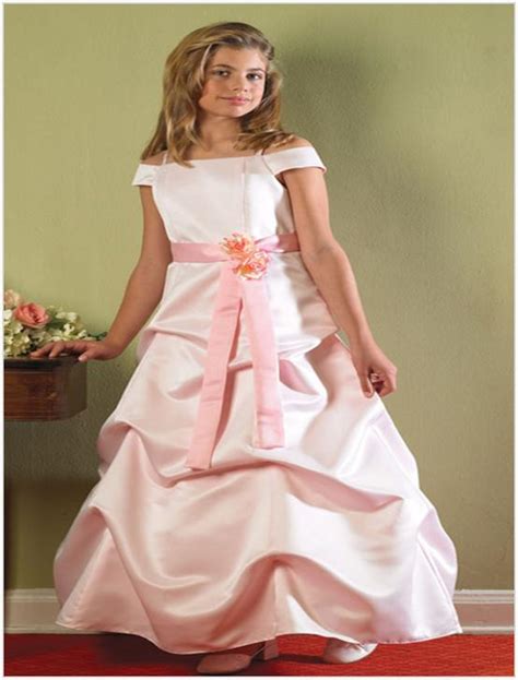 Pink Flower Girl Dresses Match Weddings Well