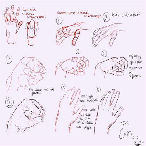 Drawing anime hands with an open palm. Hands tutorial Edit!  by SouOrtiz on DeviantArt