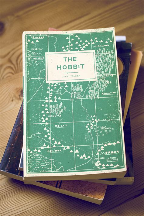 The Hobbit Book Recover On Behance