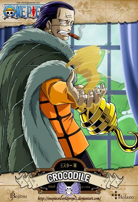 Crocodile vs luffy was a battle which i was eagerly waiting for. One Piece - Crocodile by OnePieceWorldProject on DeviantArt