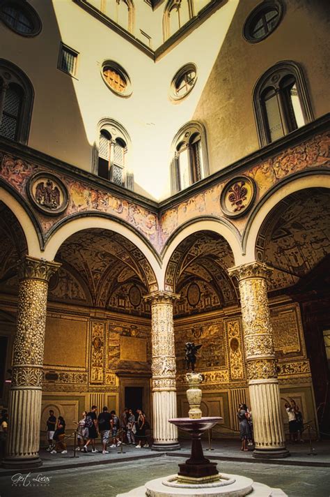 Palazzo vecchio is one of the most important symbols of florence. Firenze - Palazzo Vecchio - inside court, Italy