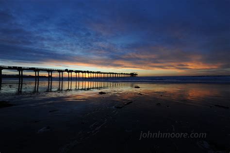 Scripps Pier Sunset View Large Sunset At Scripps Pier In Flickr