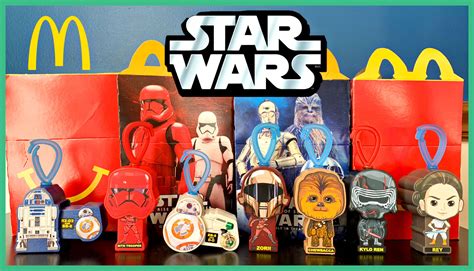 2019 mcdonald s star wars happy meal toys the rise of skywalker youtube happy meal toys